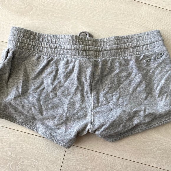 Grey short shorts 100% cotton athletic - Picture 2 of 3